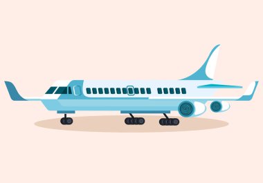 uçak uçan izole simgesi