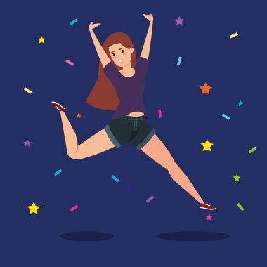 güç kız kutluyor karakter atlama