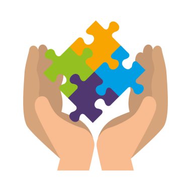 Ellerini kaldırma ekli çözüm bulmaca