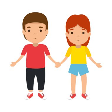 Genç çift avatarlar karakter