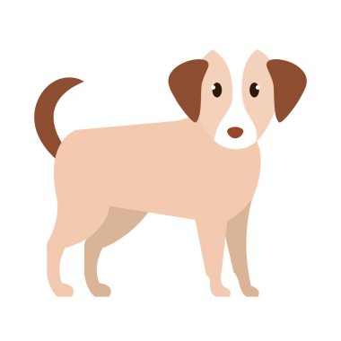 sevimli küçük köpek maskot