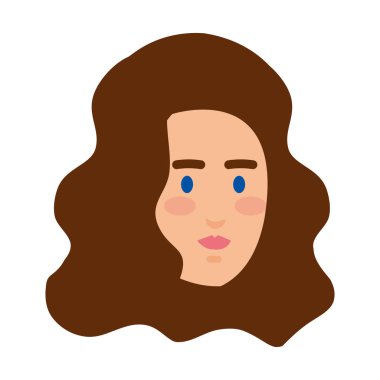 güzel ve genç kadın karakter