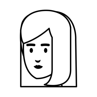 güzel ve genç kadın karakter