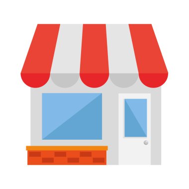 Bina cephe simgesi mağaza