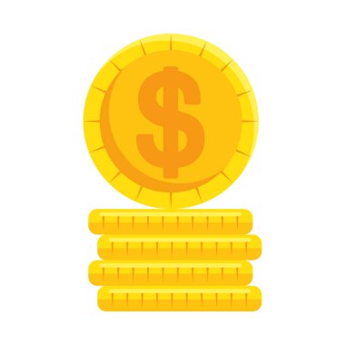 sikke para izole simgesi