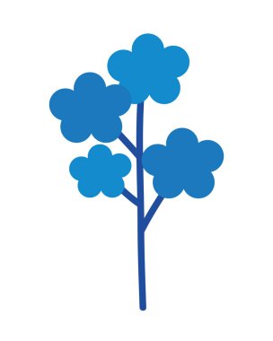 ağaç bitki izole simgesi