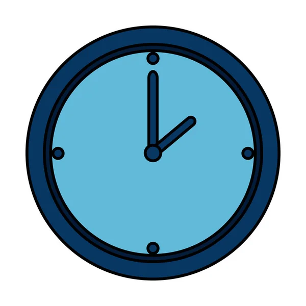 Часовий годинник ізольовано піктограму — стоковий вектор