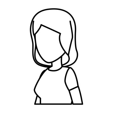 güzel ve genç kadın karakter