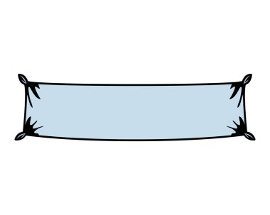 afiş asma izole simgesi