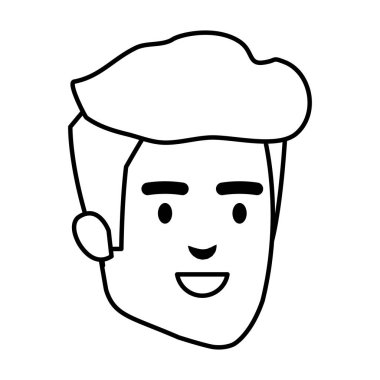 Genç adam baş karakter