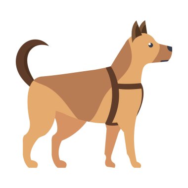 sevimli küçük köpek maskot