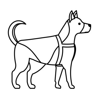 sevimli küçük köpek maskot