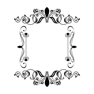 kare etiketi Victoria tarzı