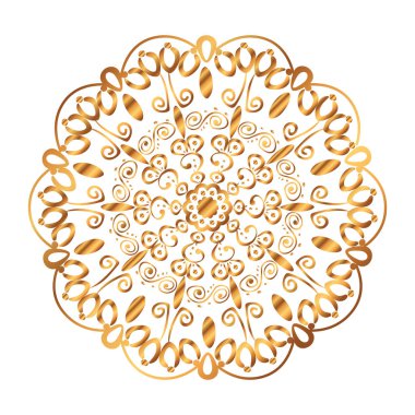 Altın mandala Victoria tarzı