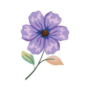 güzel çiçek dekoratif simgesi