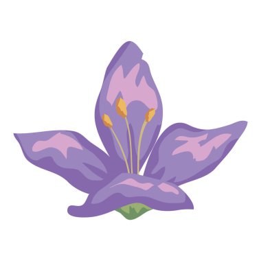 güzel çiçek dekoratif simgesi