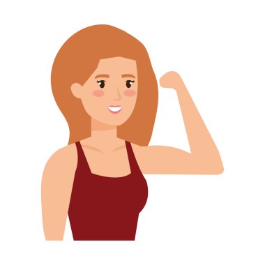 güçlü kadın kol sinyal