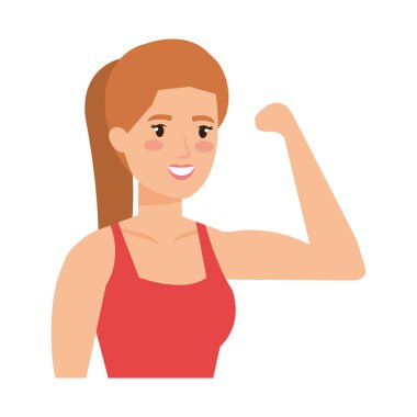 güçlü kadın kol sinyal