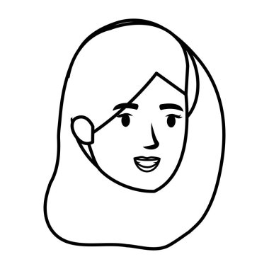 güzel ve genç kadın baş karakter