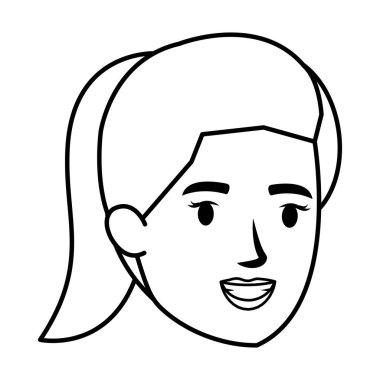 güzel ve genç kadın baş karakter