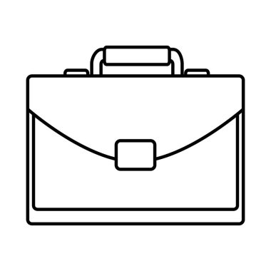 Portföy çanta izole simgesi