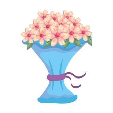 güzel çiçekler buket simgesi