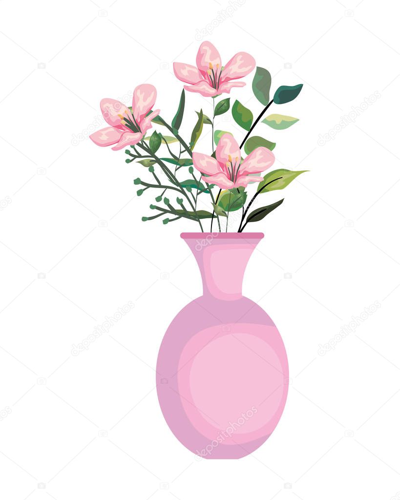floral decoration in classic vase