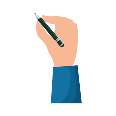 el yazısı ile kalem yazar