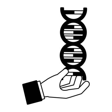 molekülün dna bilim ile el