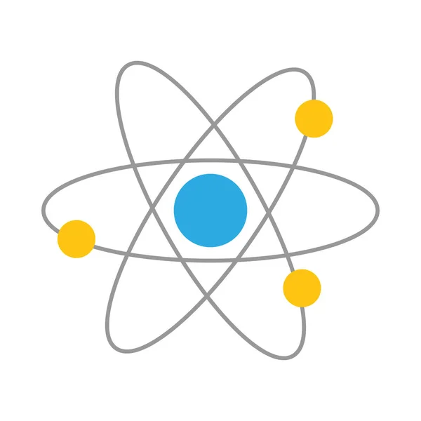 Molécula atómica ciencia — Vector de stock