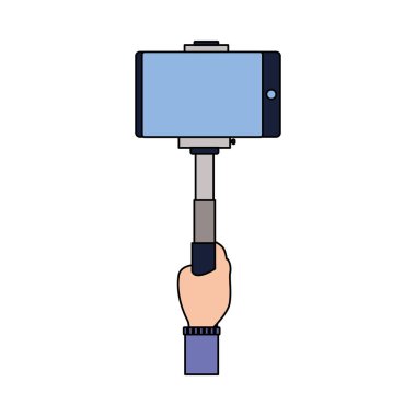 cep telefonu sopa ile el