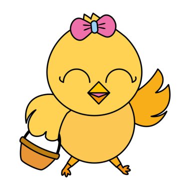 tatlı piliç kadın karikatür