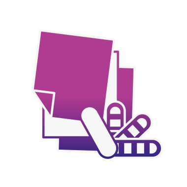 renk tonu grafik tasarım yığın sayfaları ve palet