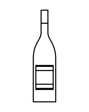şişe içki içecek alkol izole