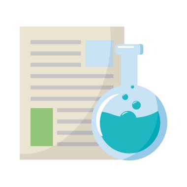 Bilim laboratuvar şişesi