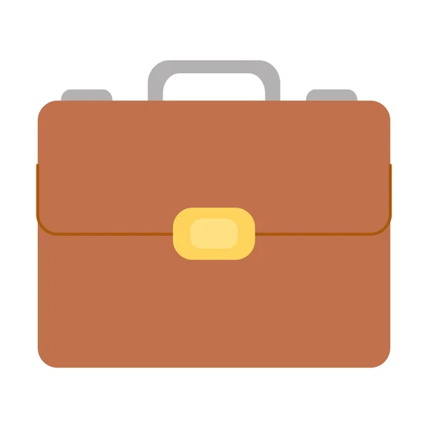 Portfolio briefcase isolated icon — Stock Vector