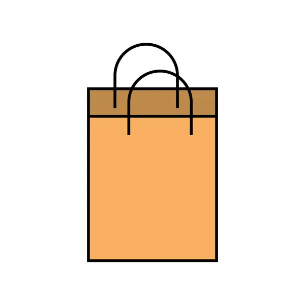 Αγορά εμπορίου τσάντα για ψώνια χαρτί — Διανυσματικό Αρχείο