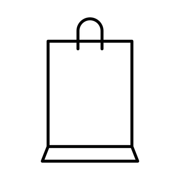 Panier icône isolée — Image vectorielle
