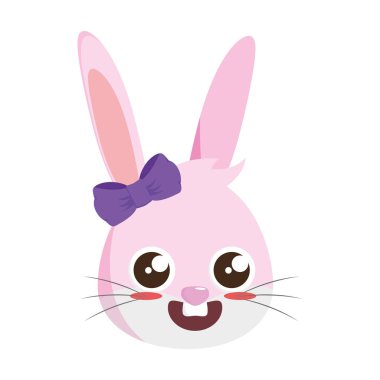 güzel tavşan kadın Paskalya karakter