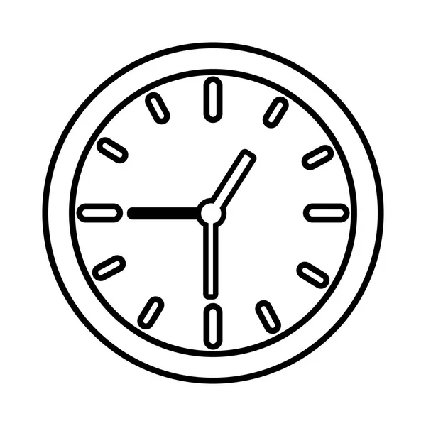 Εικονίδιο ώρας ρολογιού — Διανυσματικό Αρχείο