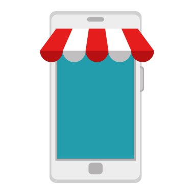 şemsiye simgesi ile Smartphone