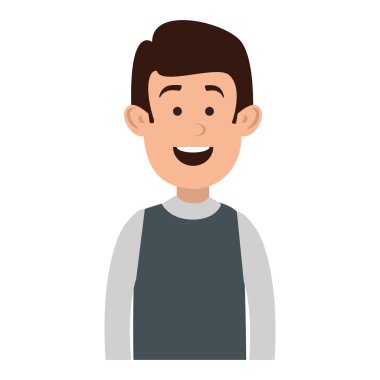 genç adam avatar karakter