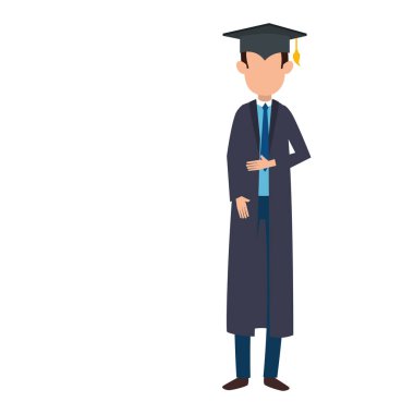 mezun öğrenci avatar karakter