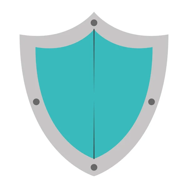 Значок охраны щита — стоковый вектор