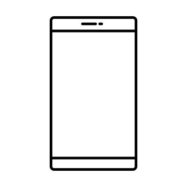 Smartphone aygıtı izole simgesi