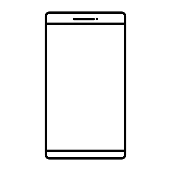 Ícone de dispositivo de smartphone isolado —  Vetores de Stock