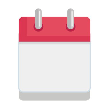 Takvim hatırlatma izole simgesini