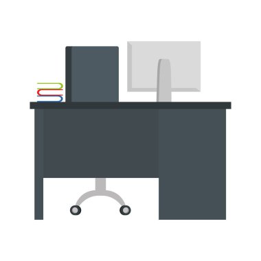 ofis çalışma masası ve Masaüstü sahne ile