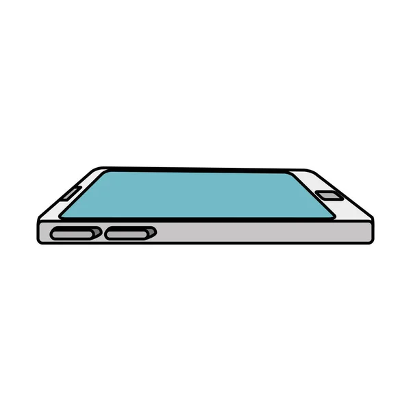 Smartphone dispozitiv izolat pictogramă — Vector de stoc