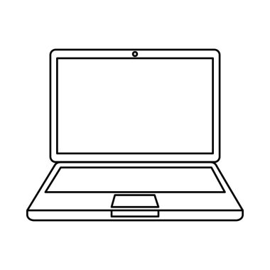 dizüstü bilgisayar izole kutsal kişilerin resmi